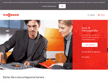 Tablet Screenshot of jobs.viessmann.de